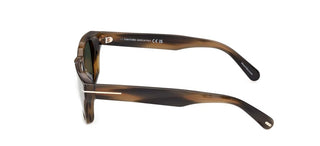 Tom Ford CALEB-02 FT 1357 unisex Havana Squared Sunglasses