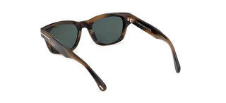 Tom Ford CALEB-02 FT 1357 unisex Havana Squared Sunglasses