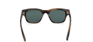 Tom Ford CALEB-02 FT 1357 unisex Havana Squared Sunglasses