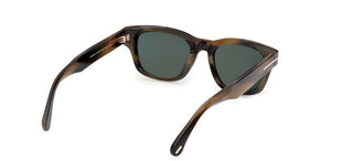 Tom Ford CALEB-02 FT 1357 unisex Havana Squared Sunglasses