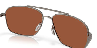 Costa Del Mar CANAVERAL 06S6002 men Ruthenium Pilot Sunglasses