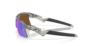 Oakley Capacitor Junior Oj 9013  Unisex Grey Rectangle Sunglasses