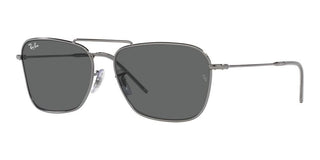 Ray-Ban CARAVAN REVERSE R0102S unisex Ruthenium Geometric Sunglasses