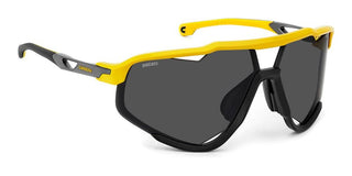 Carrera Ducati Carduc 055/s Men Yellow Geometric Sunglasses