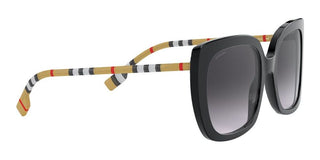 Burberry CAROLL BE 4323 women Black Butterfly Sunglasses