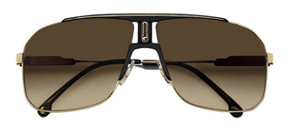 Carrera CARRERA 1043/S men Gold Geometric Sunglasses
