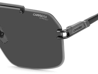 Carrera 1054/S men Ruthenium Squared Sunglasses