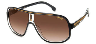 Carrera CARRERA 1058/S men Black Geometric Sunglasses