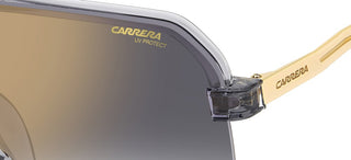 Carrera CARRERA 1066/S men Grey Squared Sunglasses