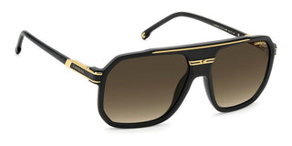 Carrera CARRERA 1077/S men Black Geometric Sunglasses