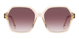 Carrera Carrera 3026/s Women Rose Gold Squared Sunglasses