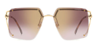 Carrera Carrera 3041/s Women Gold Squared Sunglasses