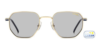 Carrera 380/S men Gold Geometric Sunglasses