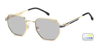 Carrera 380/S men Gold Geometric Sunglasses