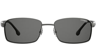 Carrera 8037/S men Ruthenium Geometric Sunglasses