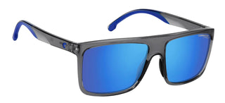 Carrera CARRERA 8055/S men Grey Geometric Sunglasses