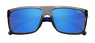 Carrera CARRERA 8055/S men Grey Geometric Sunglasses