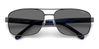 Carrera CARRERA 8063/S men Ruthenium Pilot Sunglasses