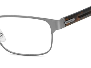 Carrera 8891 men Grey Geometric Eyeglasses