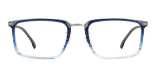 Carrera 8935 men Blue Rectangle Eyeglasses