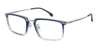 Carrera 8935 men Blue Rectangle Eyeglasses