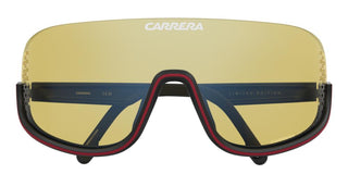 Carrera Carrera Eyedra Men Black Shield Sunglasses