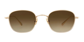 GARRETT LEIGHT CASCADE M SUN unisex Gold Geometric Sunglasses