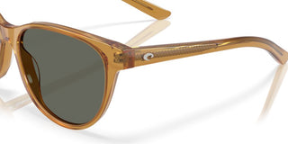 Costa Del Mar Catherine 06s2012 Women Brown Cat Eye Sunglasses