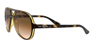 Ray-Ban CATS 5000 RB 4125 unisex Havana Pilot Sunglasses