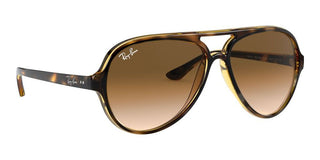 Ray-Ban CATS 5000 RB 4125 unisex Havana Pilot Sunglasses
