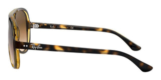 Ray-Ban CATS 5000 RB 4125 unisex Havana Pilot Sunglasses
