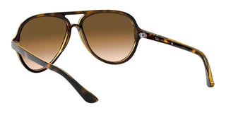 Ray-Ban CATS 5000 RB 4125 unisex Havana Pilot Sunglasses