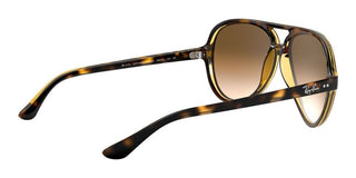 Ray-Ban CATS 5000 RB 4125 unisex Havana Pilot Sunglasses