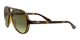 Ray-Ban CATS 5000 RB 4125 men Havana Pilot Sunglasses