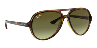 Ray-Ban CATS 5000 RB 4125 men Havana Pilot Sunglasses