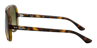 Ray-Ban CATS 5000 RB 4125 men Havana Pilot Sunglasses