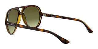 Ray-Ban CATS 5000 RB 4125 men Havana Pilot Sunglasses