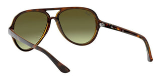Ray-Ban CATS 5000 RB 4125 men Havana Pilot Sunglasses
