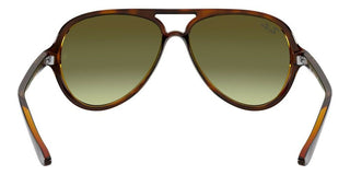 Ray-Ban CATS 5000 RB 4125 men Havana Pilot Sunglasses
