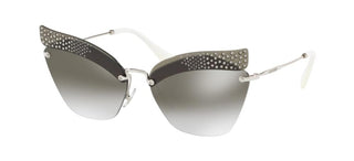 Miu Miu CATWALK EVOLUTION SMU56TS women Grey Butterfly Sunglasses