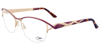 Cazal Cazal 1276 Unisex Violet Cat Eye Eyeglasses
