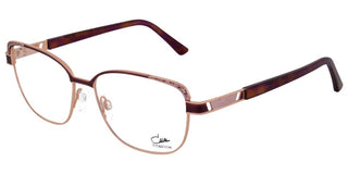 Cazal Cazal 1283 Unisex Rose Gold Geometric Eyeglasses