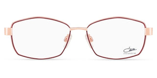 Cazal Cazal 1292 Unisex Red Squared Eyeglasses