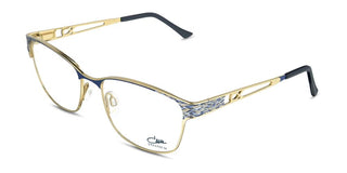 Cazal Cazal 1294 Unisex Gold Squared Eyeglasses