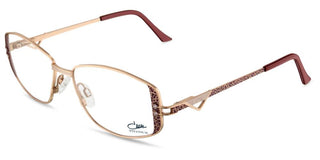 Cazal Cazal 1296 Unisex Rose Gold Geometric Eyeglasses