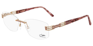 Cazal Cazal 4302 Unisex Gold Squared Eyeglasses