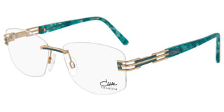 Cazal Cazal 4302 Unisex Blue Squared Eyeglasses