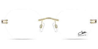 Cazal Cazal 4319 Unisex Gold Geometric Eyeglasses