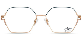 Cazal Cazal 4321 Unisex Rose Gold Geometric Eyeglasses