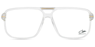 Cazal Cazal 6022 Unisex Transparent Geometric Eyeglasses